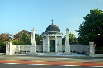 The Bedfordshire and Hertfordshire war memorial May 2012